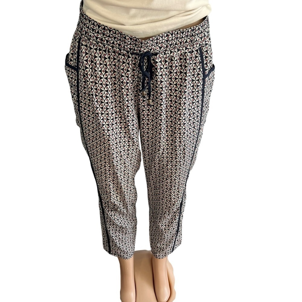 3/$30 ☀️ Anthropologie Hei-Hei Abstract Motif Print Lounge Jogger Pants - Picture 3 of 9